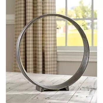 Modern Ring Sculpture (Large) - HER Home Design Boutique